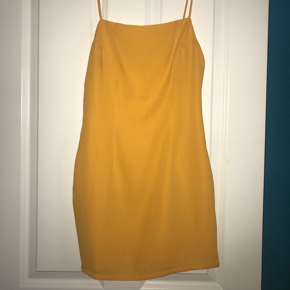 Revolve superdown Mustard Yellow Dress